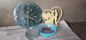 Deko Matterial   Wanduhren