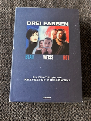 3 DVDs Drei Farben Blau Weiß Rot