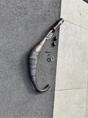 Auspuffanlage VOCA Rookie 50 70cc (EC), KRM Enddämpfer Bild 2