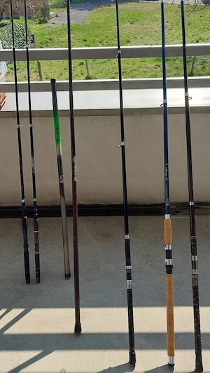 Angelruten und Spulen Set inkl. großer Tasche