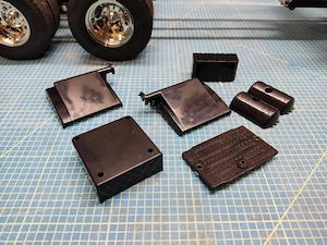 Fahrgestell Tamiya 3 Achser Bild 6