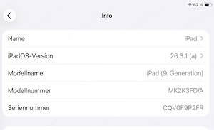 Apple iPad 10.2  mit Stylus und Schutzhülle Bild 3
