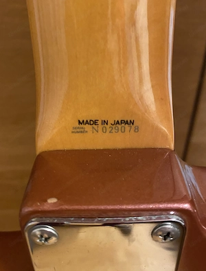 Fender Stratocaster Made in Japan (Fujigen, 1993 94) Bild 3