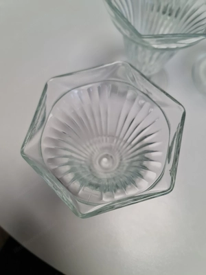 5 Eisgläser   Dessertschalen Bild 3