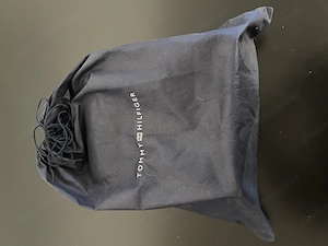 Original kleiner Hilfiger Lederrucksack