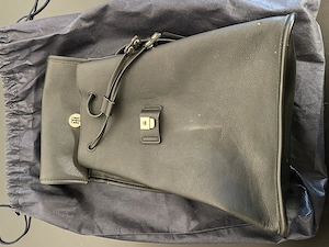 Original kleiner Hilfiger Lederrucksack Bild 2