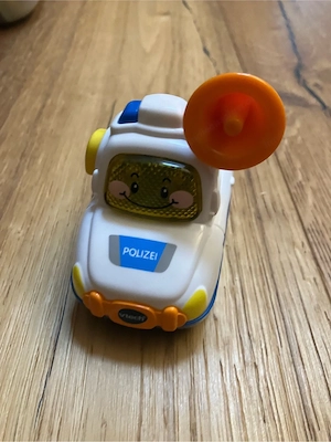 Tut Tut Vtech Polizeistation mit Polizeiauto Bild 2