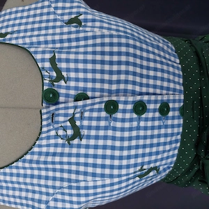 2 Mädchendirndl Baumwolle Bild 3