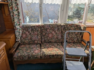 Hausräumung, Tische, Sofas, Gartenmöbel, Kühlschrank ZuVerschenken Bild 7