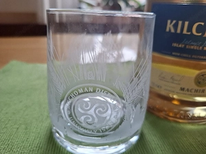 Whiskyflasch mit 2 Originalgläser