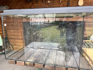 Aquarium 120 Liter mit LED Beleuchtung 
