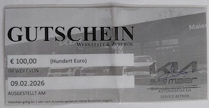 Gutschein Auto Maier