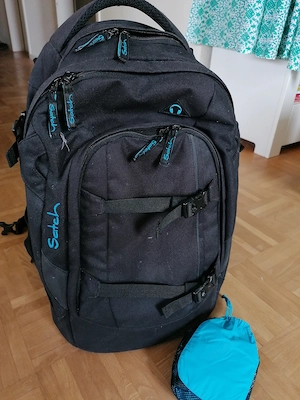 Satch Schulrucksack schwarz Bild 3