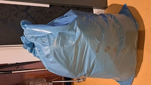 Sack mit Herrenkleidung