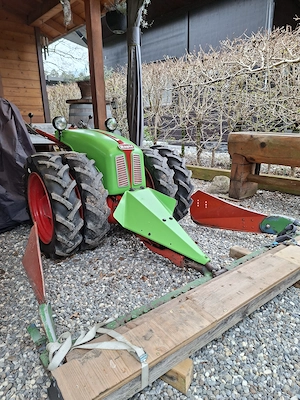 Rapid 606 Mähmaschine und Schneepflug Bild 2