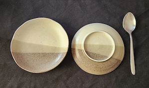 Echte Japanische Teller, Steinoptik, versiegelt, 10stk Bild 2