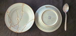 Echt Japanische Teller, Schüssel, Keramik, 10stk Bild 2