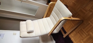 Wohnzimmer Sessel mit extra Fußauflage Bild 3