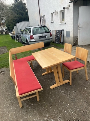 eckbank mit stuhle  Bild 3