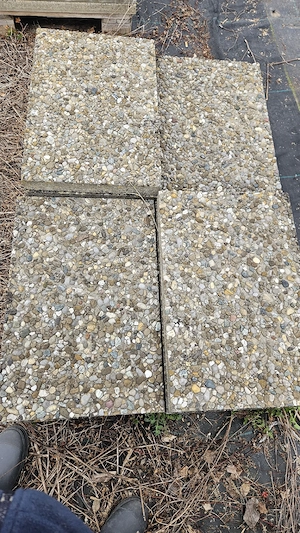 Waschbetonplatten Bild 2