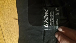 Skihose Killtec Schwarz Bild 2