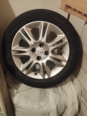 Opel Corsa d Felgen plus Sommerreifen 