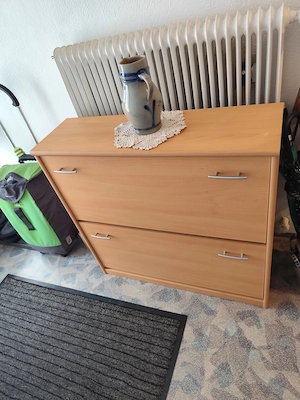 Schuhschrank Holz Optik  Bild 2