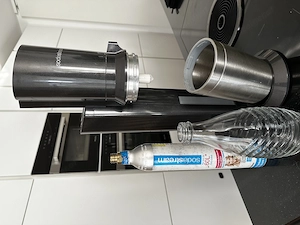 Sodastream mit Glasflasche