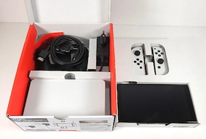 Nintendo Switch OLED-Modell 64GB Handheld-Spielekonsole Weiß neuwertig * Bild 2