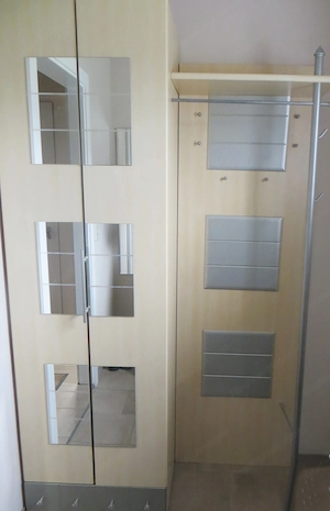 Garderobe, Vorzimmer, Schuhschrank, Kleiderstange, Offenes Regal