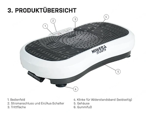 MV100 Vibrationsplatte, Sportgerät