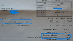 Zimmerbrunnen mit höheneinstellbarer, neuer Pumpe (siehe Rechnung). Bild 7