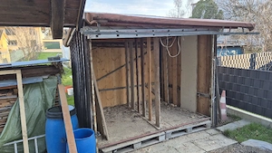 Holzdepot Holz Regal