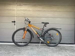 Jugend MTB 24" orange-schwarz