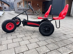 Go-Kart mit Anhänger und 4 Schneeketten Bild 2