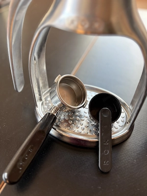Rok Espressomaschine (manuell, Edelstahl)