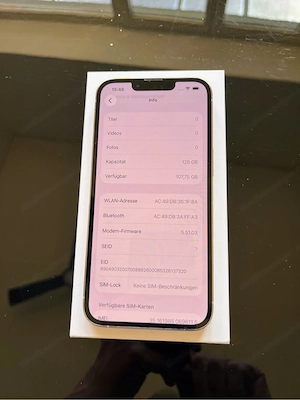 iPhone 13 Pro in Silber Bild 4