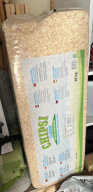 Hasenstall inkl Freiglaufgehege u Streue  Bild 5