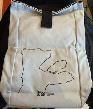 Berlinale 68 Rucksack von 2018