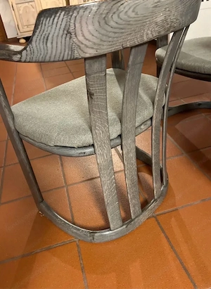 5Stühle von Knoll massivholz Bild 3