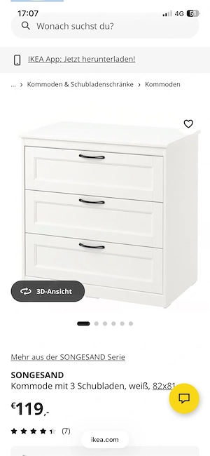 IKEA kommode Songesand