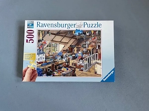 Ravensburger Puzzle "Oma's Dachboden" 500 Teile