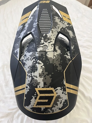 Cross Helm Shot  Gr. XS und Brille Bild 2