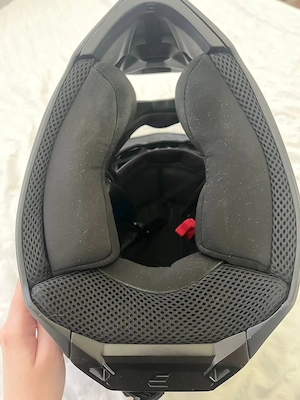 Cross Helm Shot  Gr. XS und Brille Bild 4