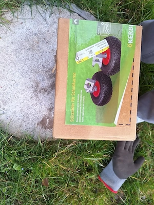 Luft Stützräder für Schubkarren