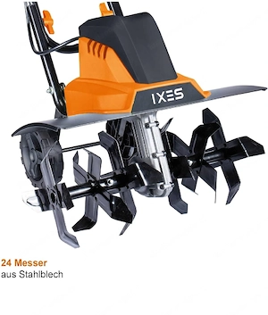 Elektrische Gartenfräse IXES 1500W   kaum benutzt Bild 2