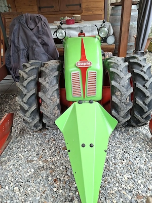 Rapid 606 Mähmaschine mit Schneepflug Bild 2