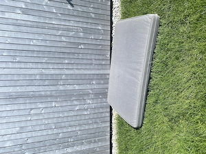 Hochwertiges Palettenkissen Set   Madison Panama Grey + Schutzhülle Bild 2