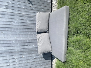 Hochwertiges Palettenkissen Set   Madison Panama Grey + Schutzhülle