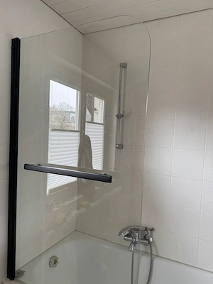 Duschwand aus Glas Bild 2